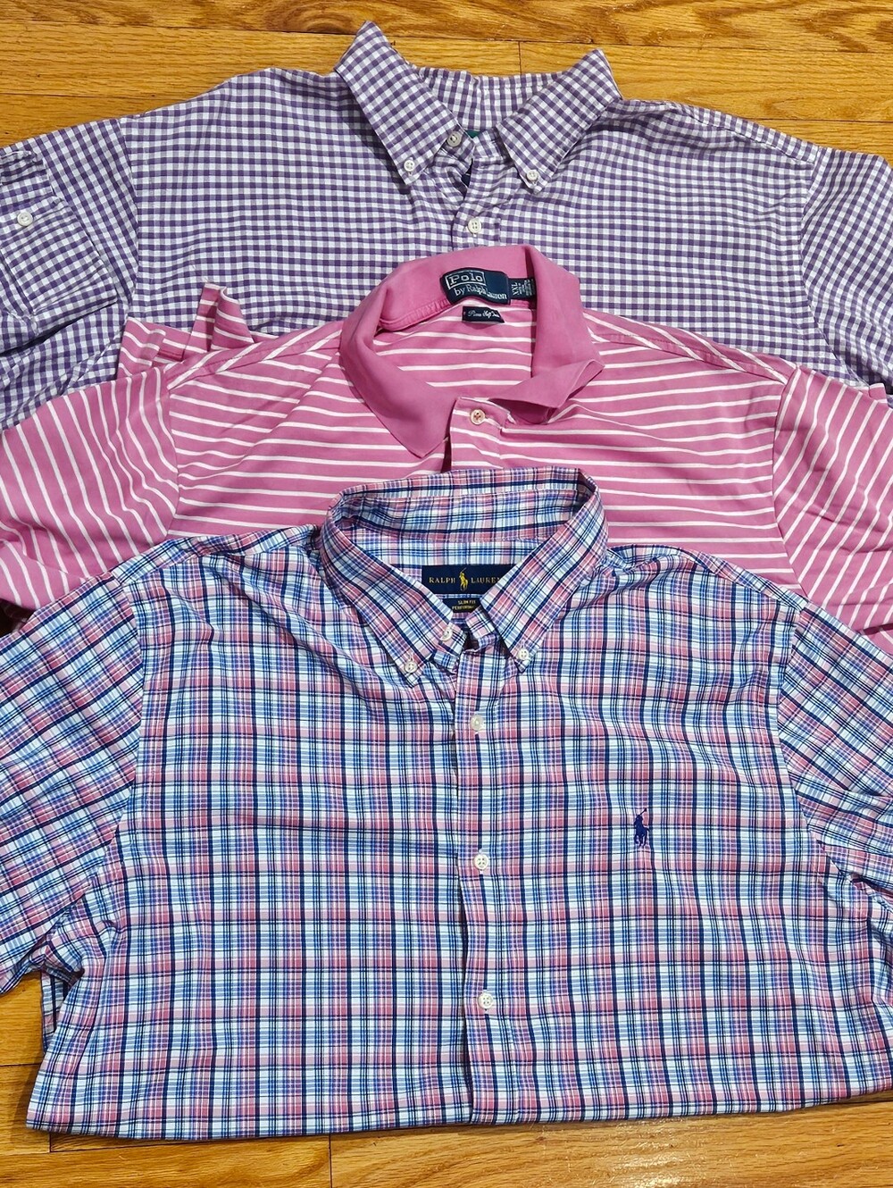 Polo Ralph Lauren And Ralph Lauren Mens Sz XXL Shirts- 3 Total